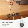 3/6pcs Magnetic Cable Organizer Holder Desktop Hidden Cord Clips Reusable Wire Storage Gadgets for Home Office Cables Management