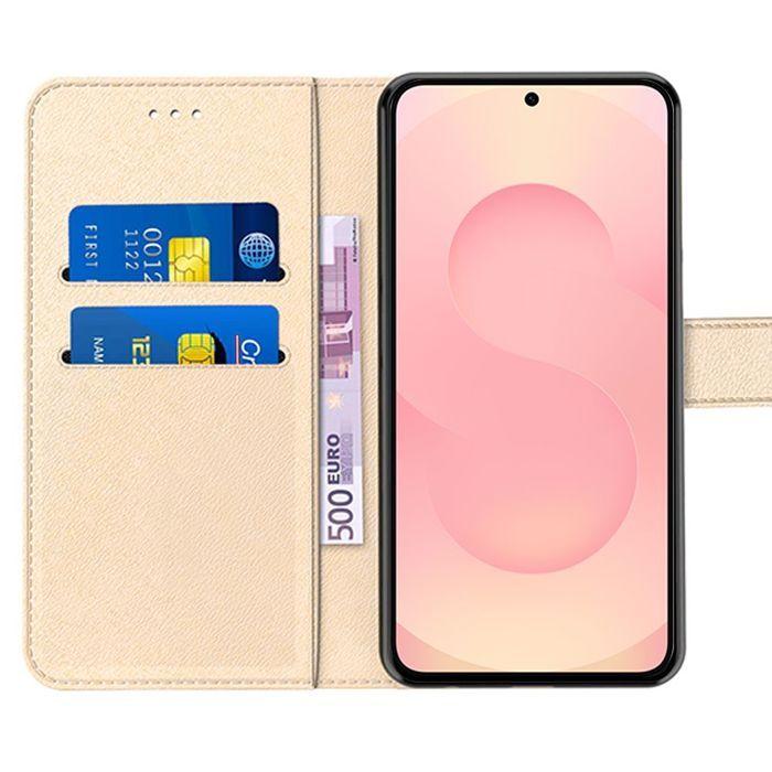 Coque de Protection - BOOLING - pour Samsung Galaxy A07 - Antichoc - Cuir Synthétique - 2 Vitres Trempées