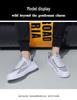 Men's Trendy 2025 White Breathable Mesh Sports Shoes - Summer Wear-Resistant Casual Sneakers