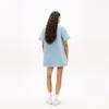 Tommy Hilfiger Cotton Vintage Distressed Work Style Half Placket A-Line Doll Dress Short Sleeve Women dresses DW0DW22349