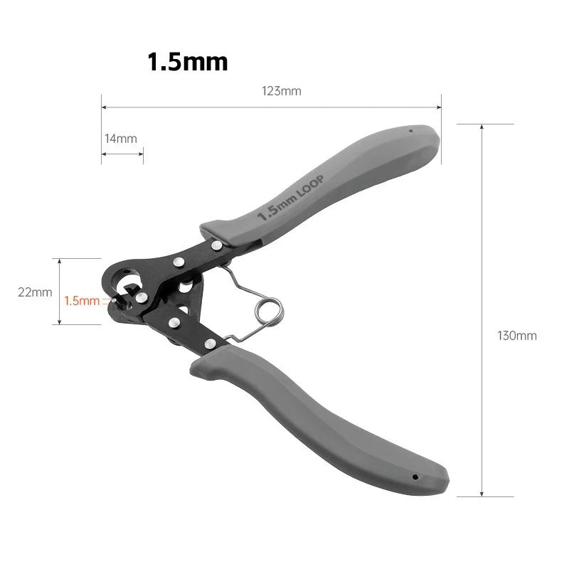 1.5/2.25/3.0mm Wire Rolling Plier Round Nose Pliers for Wire Winding Bending Repair Jewelry Making Tool DIY Wire Wrapping Tool