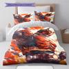 Kamen Rider Cool Armor Style Bedding Set Anime Duvet Cover Polyester Soft Comforter Bedroom Set -QJY
