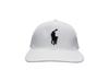 (Polo Ralph Lauren) Men's and Women's Snapback Cap Big Pony Embroidered Hat 0108989-WHITE [Used]