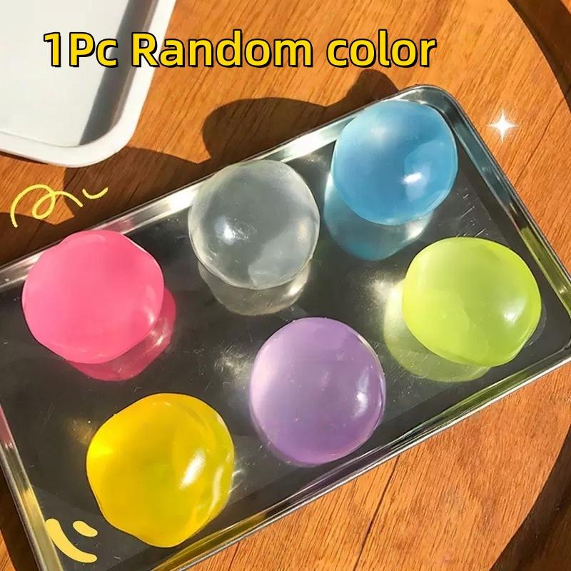 

Squishy Plasticity Mochi Fidgeting Toys Transparency Coconut Oil Maltose Press Plaything Playful Anti-Stress Sensory Toy For Adults Gifts