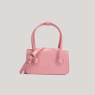 Bolsa feminina novo design de nicho simples mini bolsa quadrada versátil bolsa de ombro mensageiro