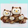 Owl Themed Plush Dolls With Crossbody Bag Decoration For Women And Men Travel And School