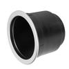 Plastic Stainless Steel Drink Cup Holder Bracket for Yachts MotorhomesBlack