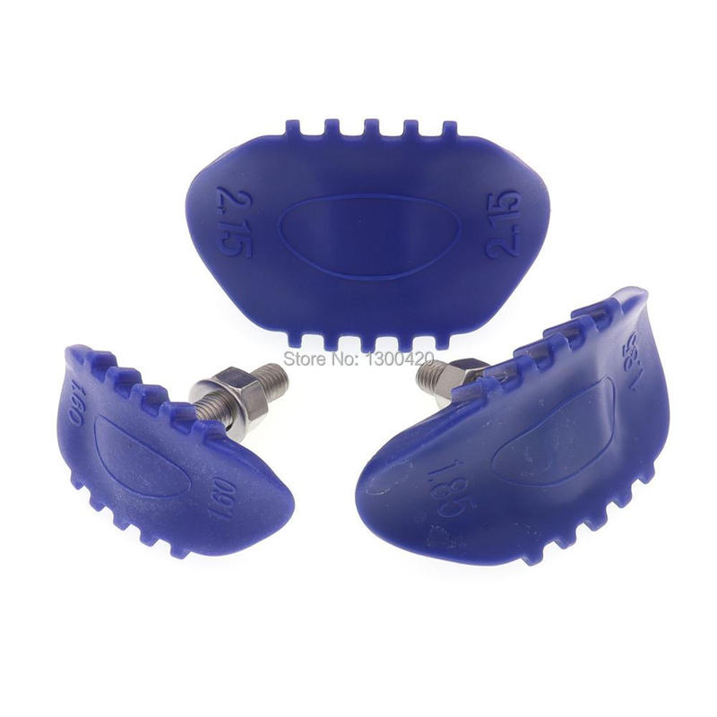 Blue Plastic 1.60   1.85   2.15   Rim Wheel Tire Lock Tyre for Motorcycle Motocross Enduro Dirt Pit Bike 2.15