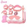 7 PCS/SET Sex Leather Bdsm Bondage Kit Bed Restraints SM Slave Fetish Handcuff Sex Toys for Couples Sexy Erotic Toys Sex Tools