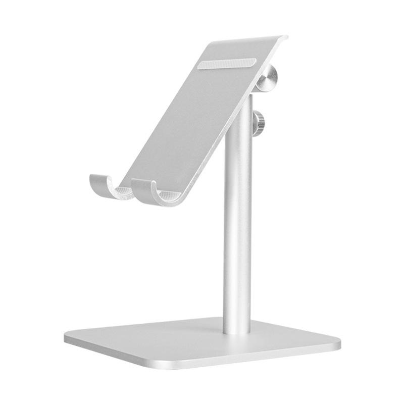 Portable Aluminum Alloy Tablet & Phone Desktop Stand серебряный