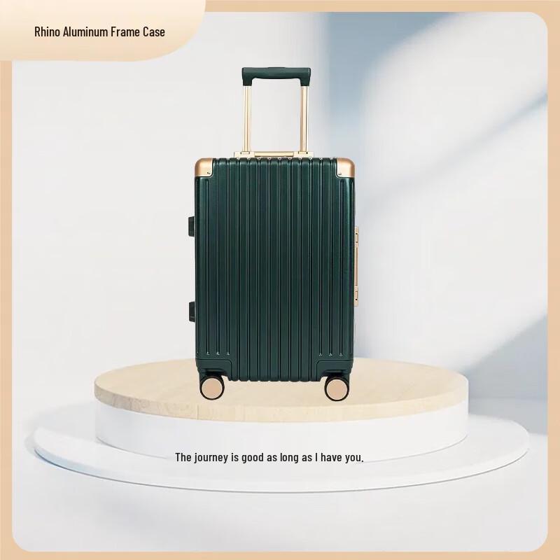 RhinoWalker 810 Aluminum Frame Hardside Spinner Luggage