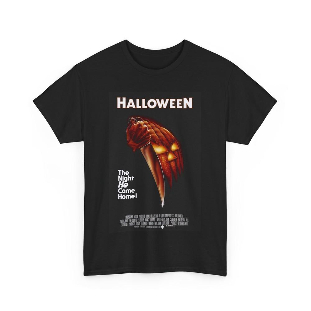 Halloween TShirt Vintage Movie Poster Shirt Halloween Film Tee Retro Horror Unisex T-Shirt L