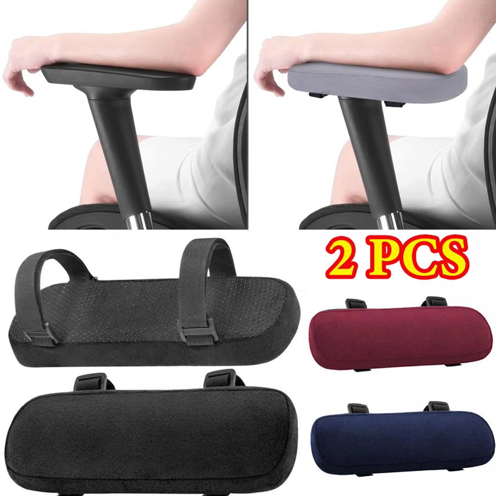 1/2PCS Soft Armrest Cushion PP Sponge Foam Home/Office Chair Arm Rest Covers Computer Gaming Elbow Cushion,Removable Washable