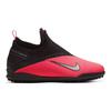 New Nike Anti Slip Wear Resistant Mid Top Kids' Soccer Shoes Black Red Kids' CD4078-606