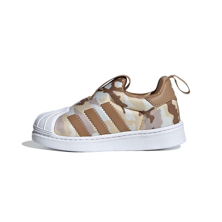 Adidas Originals Superstar 360 Mesh Comfortable Low-Top Walking Shoes Camouflage Baby Shoes EE8390
