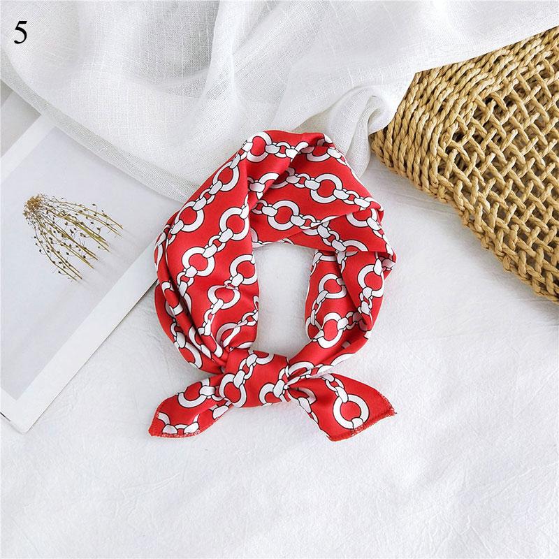 40-65cm Summer Fashion Chiffon polka Dot Scarf Ladies Head Neck square Scarf Shawls Female HAir Ties Bands Neckerchief Shawls