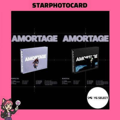 [EM ESTOQUE] JISOO - Mini Álbum AMORTAGE Edição Exclusiva Ver.