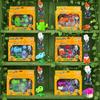 Plants Vs Zombies Cactus Peashooter Coconut Cannon A.K.E.E Character Toys 6 Style Game Figures Soft Silicone Boy Birthday Gift