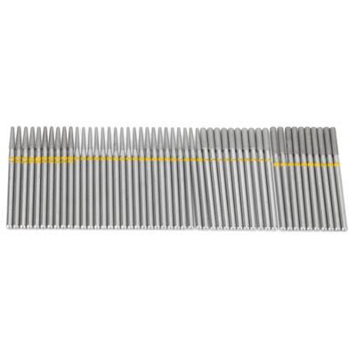 50 pcs Embouts de Ponçage Professionnels pour Ongles Tête de Meulage pour Technicien(ne) d'Ongles Débutants en Nail Art