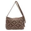 Bohemian woven bag literary sense casual versatile niche design messenger women's bag