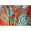 Langes indisches Kaftankleid mit Paisley-Print, Hippie-Kaftan, Maxi-Nachtwäschekleid für Damen, CKFTN-SCRN-FULL-BUYIT-001