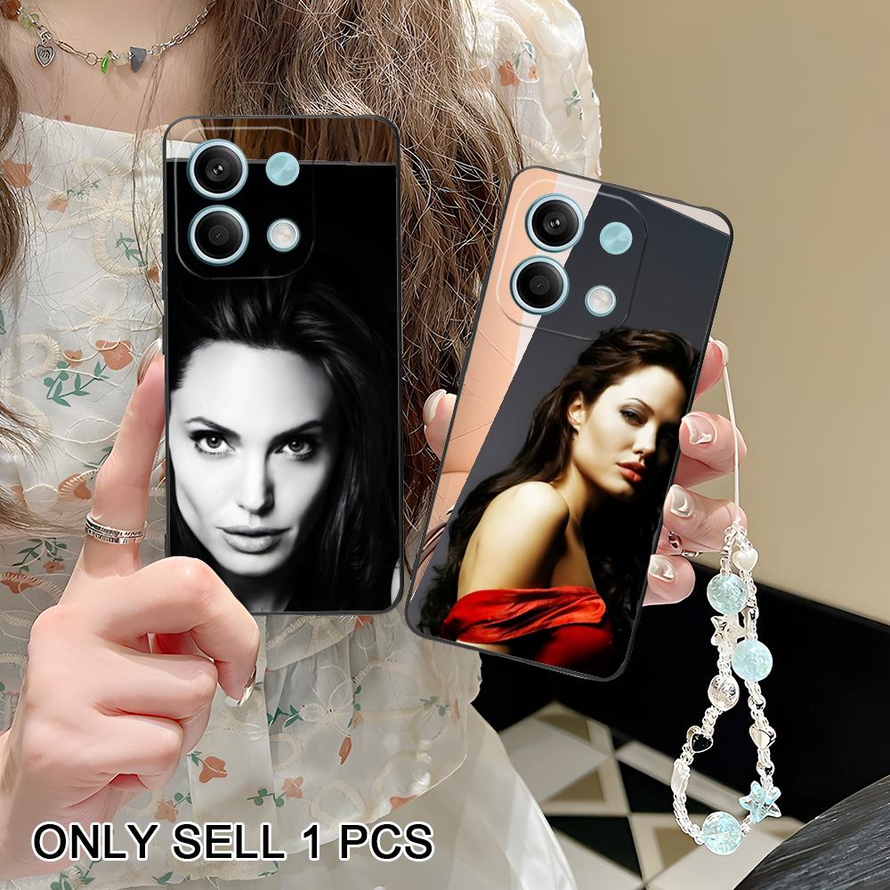 Angel Jolie Matte TPU Mobile Phone Case for POCO M7 M6 M5 M4 M3 X7 X6 X5 X4 X3 Pro GT 5G Colorful Printing Cover
