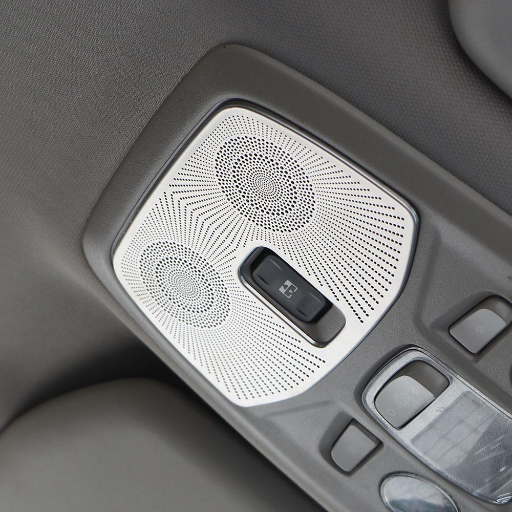 For Peugeot 2008 2019 - 2025 E2008 2020 - 2025 Reading Lamp Light Cover Roof Light Trim Decoration Sticker Interior Accessories