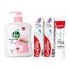 Moisturizing Hand Wash & Colgate Whitening Toothpaste Bundle