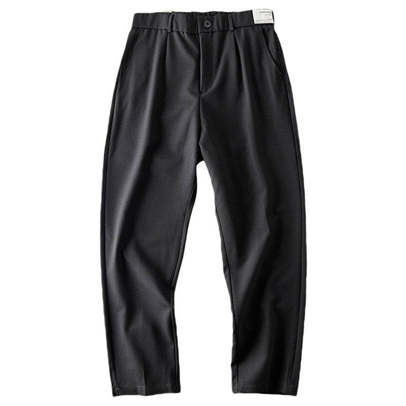 Men's Pants Tail Single Cut Label Straight-leg Casual Pants Men's Fall and Winter All-Matching Pants Export Original Single Men's Stretch Suit Pants