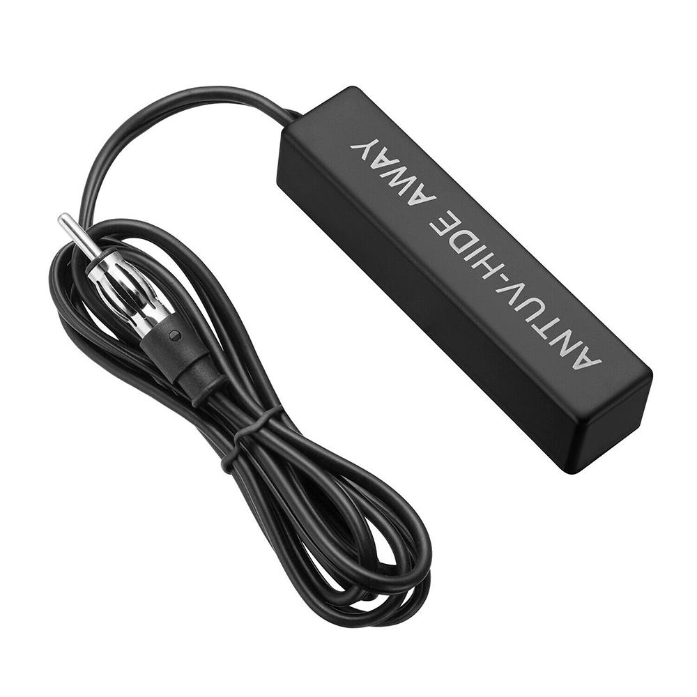 

Universal Hidden Amplified Antenna Kit 12V Electronic Stereo AM/FM Radio Fits Car Truck Motorcycle Boat Golf Cart Campers чёрный