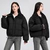 Down padded clothes women's winter clothes small padded jackets knitted doll collar short padded jackets