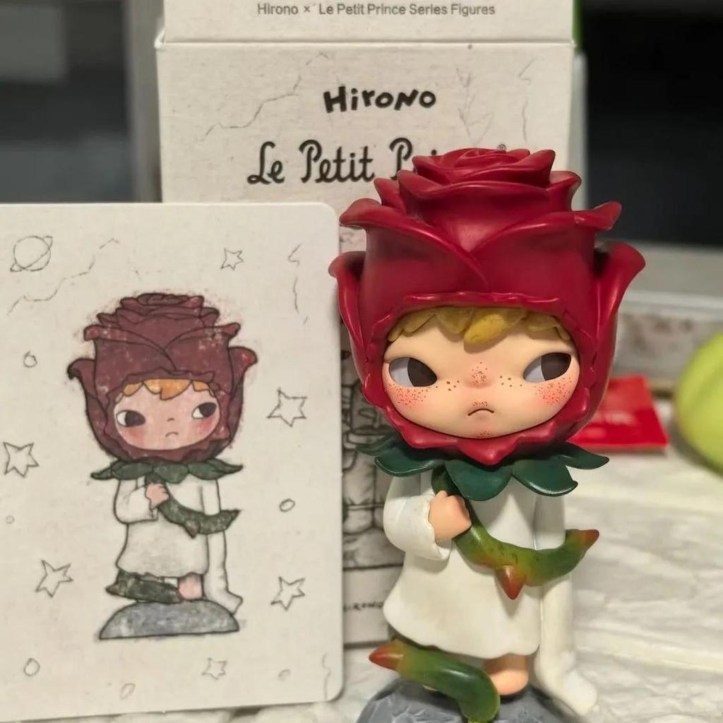 Xiao Ye Rose Aviator Little Prince Panda Pianist Doll Hanging Hand-Painted Ornament