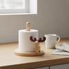 Wooden Animal Paper Towel Stand Innovative and Simple Solid Wood Desktop Tissue Rack Stylish Design