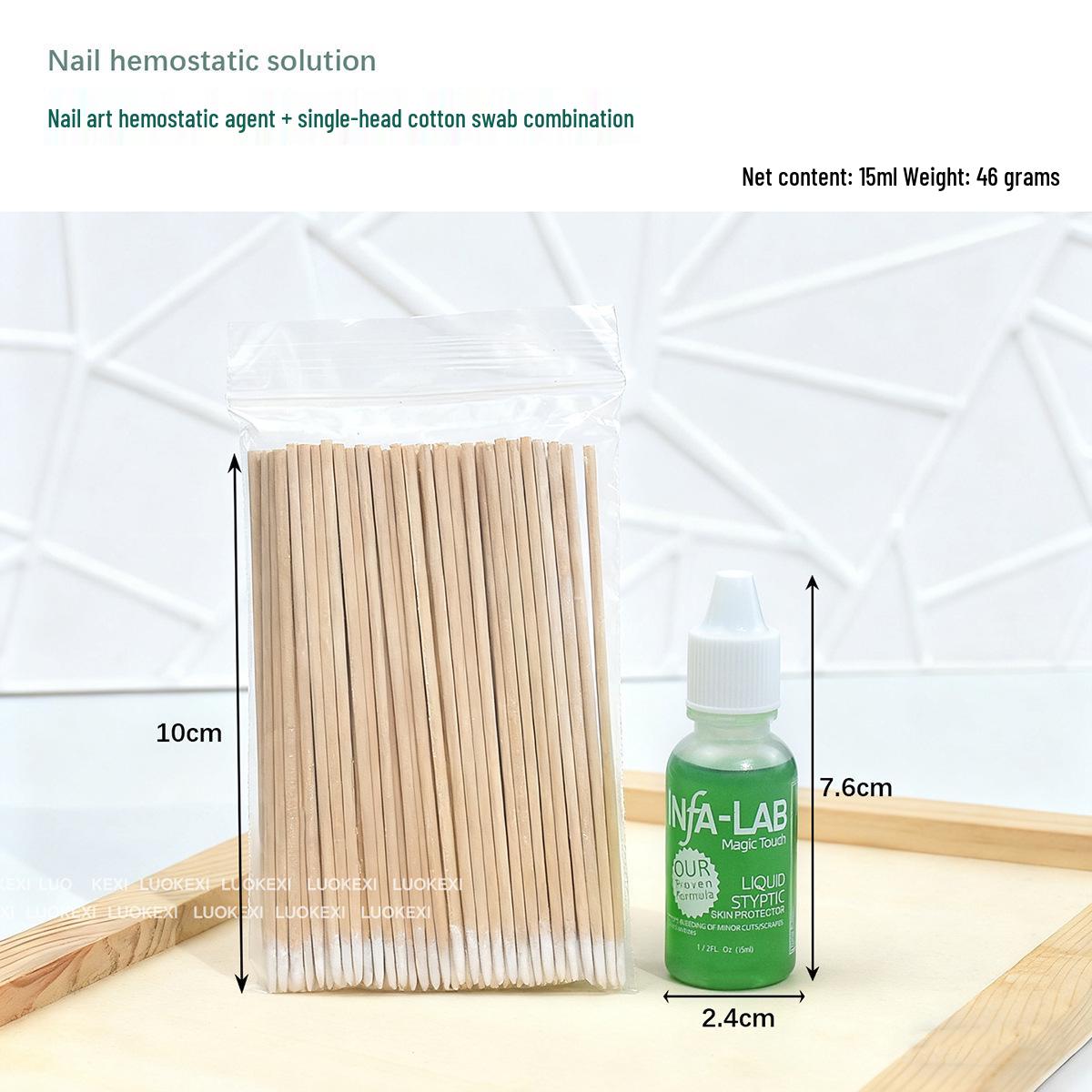 Гемостатическое средство и средство для удаления кутикулы для маникюрного салона: Быстродействующее кровоостанавливающее средство со стерилизацией и дезинфекцией