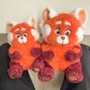 Turning Red Cute Red Panda Plush Toy Soft Cuddly Stuffed Animal Cartoon Panda Plushies Appease Doll Xmas Gifts Girl