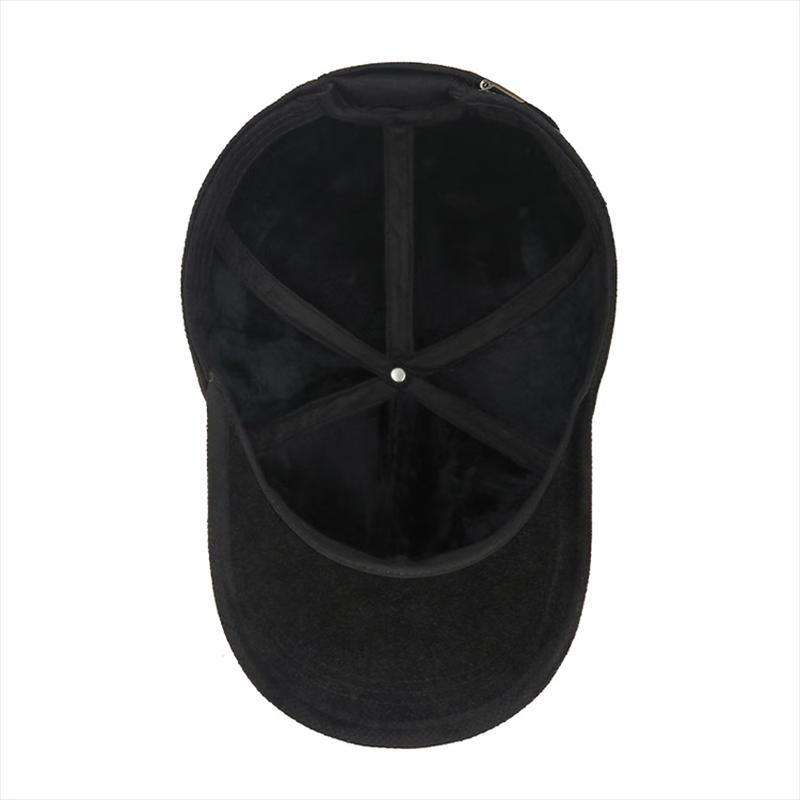 Men's Warm Lined Business Baseball Cap