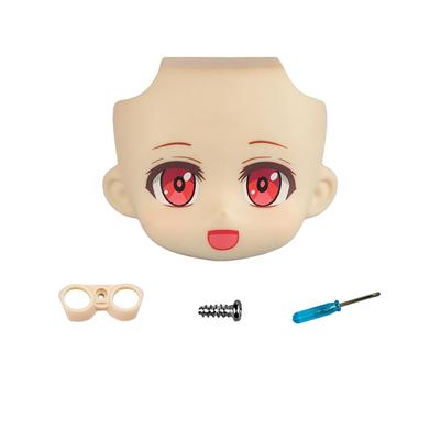YMY GSC 1/12 Scale Doll Head with Eyes Suitable for BJD Dolls, No Accessories, DIY Makeup, Doll Face