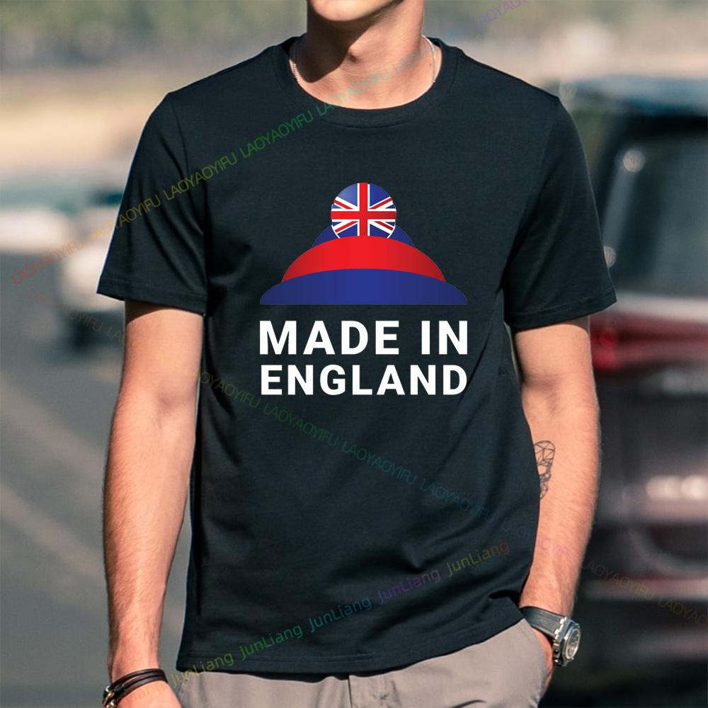 2024 Summer New Funny Shirt England Flag Badge Unisex Patriotism Graphic T Shirts Womens Tshirts Men Tshirt Short Sleeve Tee