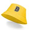 Initial Letter A-Z Print Bucket Hat Candy Color Hats Autumn Hats For Woman Slouchy Sun Hat Ideal Choice For Outdoor Activities