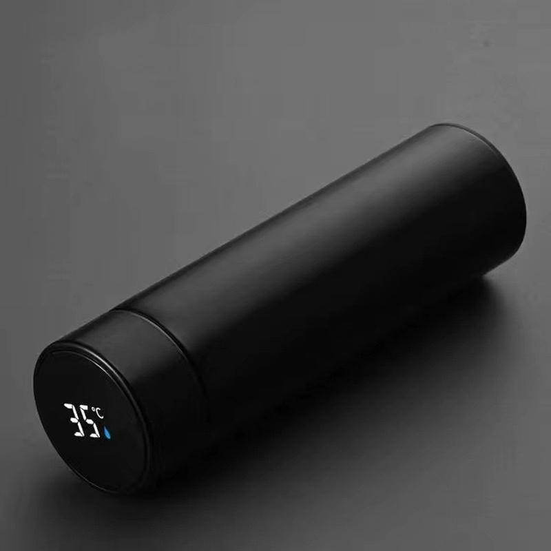 

500 мл цифровой термос, деловой дисплей температуры, бутылка для воды, сохранение тепла, вакуумный термос для кофе для кемпинга 500ml