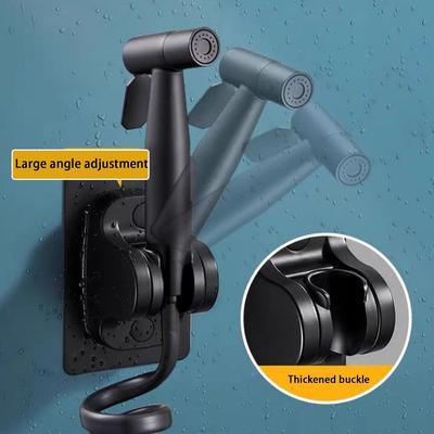1PC Wall Mount Strong Adhesive Shower Head Holder ABS Waterproof Adjustable Bathroom Shower Bracket Easy Installation Base