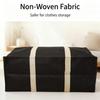 High Quality Extra Large Moving Luggage Bags 4 Sizes Waterproof Non-woven Fabric Cubes Black Laundry Shopping Bag