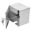 Socket Box Outdoor Rainproof Socket Box with Lock Convenient Outlet Protector Box Metal Protective Outlet Box