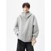 QOTRIOCK Unisex Heavyweight Hooded Cardigan