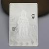 Yabin 999 Sterling Silver Custom Engraved Mirror-Finish Commemorative Corporate LOGO Plaque