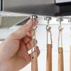 Adhesive Wall Hooks Magnet Strong Magnetic Hook Home Decoration Ke Holder Kitchen Bar Storage Hooks Bathroom Hanger Accessories