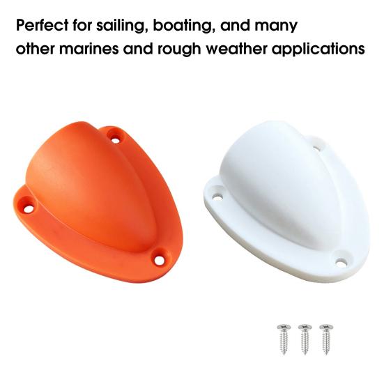 Nylon Boat Clamshell UV Resistant Multipurpose Anti-deformation Cable Vent Cover for Boat