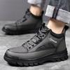 Winter Shoes Outdoor Keep Warm Cotton Boots for Men Fashion Casual Platform Shoes Man High Top New Designer Ankle Boot Man