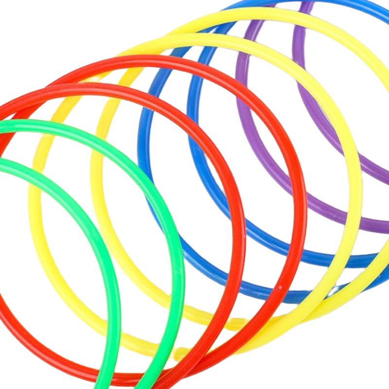 Children's Solid Plastic Ring Toss Game for Kindergarten Activities