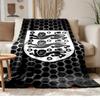 England FA Crest Soft and Comfortable Flannel Suitable for Sofas Living Rooms Outdoor Camping Travel and Also Makes a Great Anniversary Gif